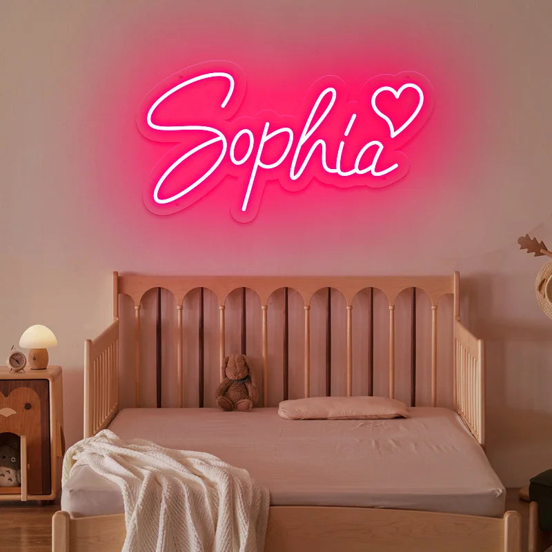 Custom Name Led Neon Sign for Wall Decor