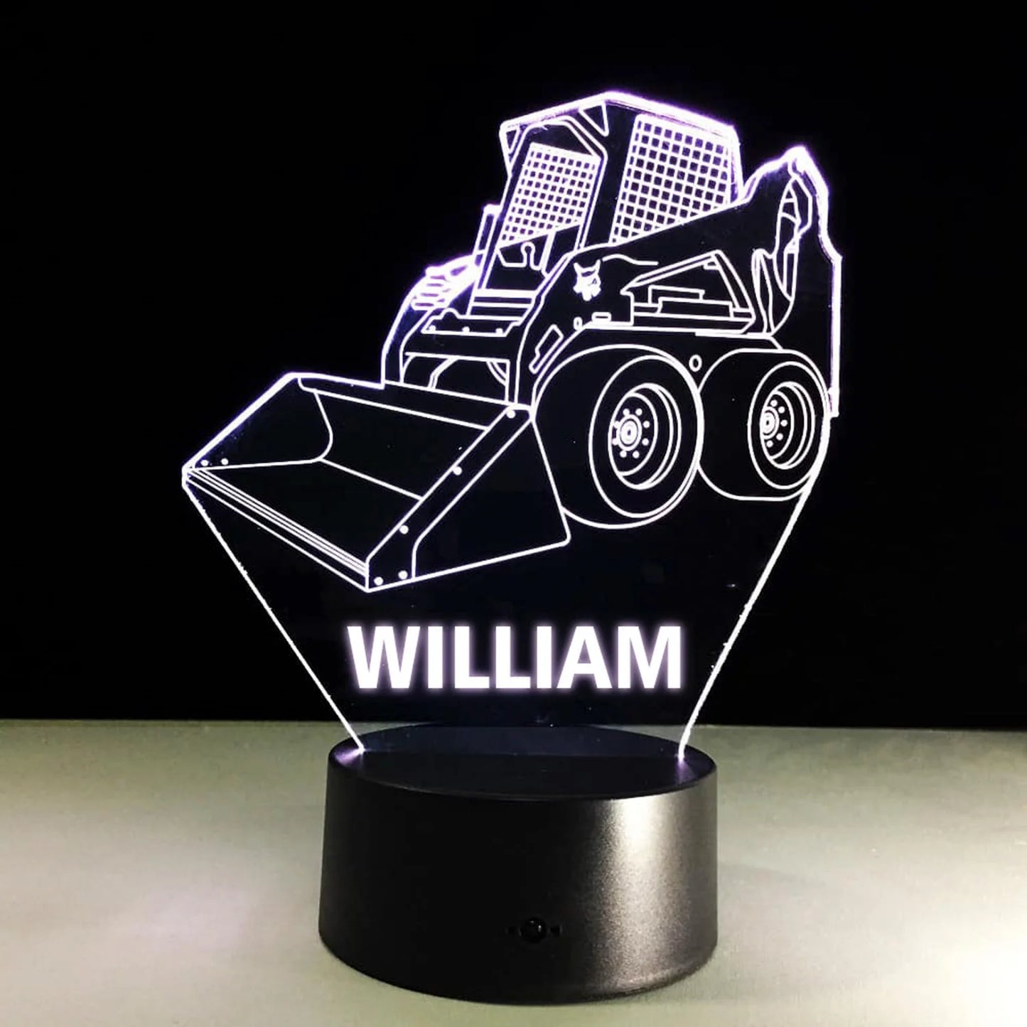 Personalized Car LED USB Night Light Custom Name Acrylic Lamp