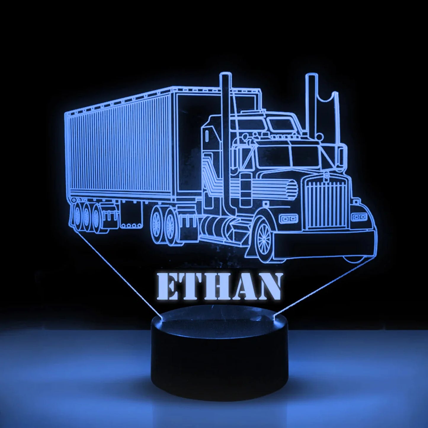 Personalized Car LED USB Night Light Custom Name Acrylic Lamp