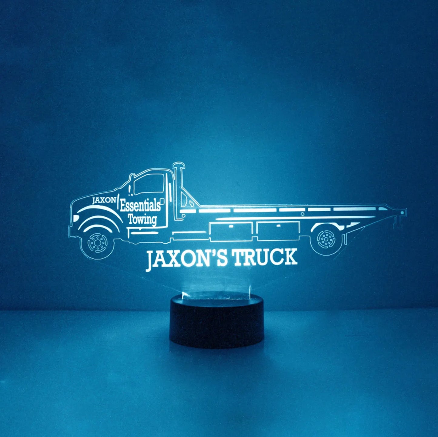 Personalized Car LED USB Night Light Custom Name Acrylic Lamp