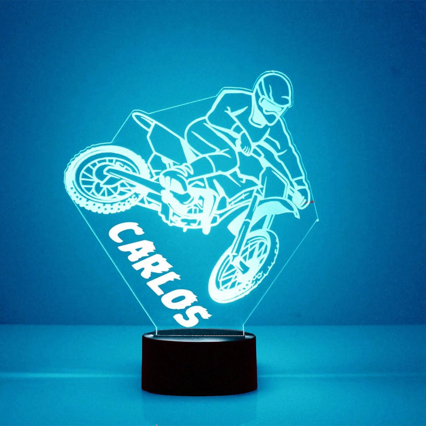 Personalized Car LED USB Night Light Custom Name Acrylic Lamp