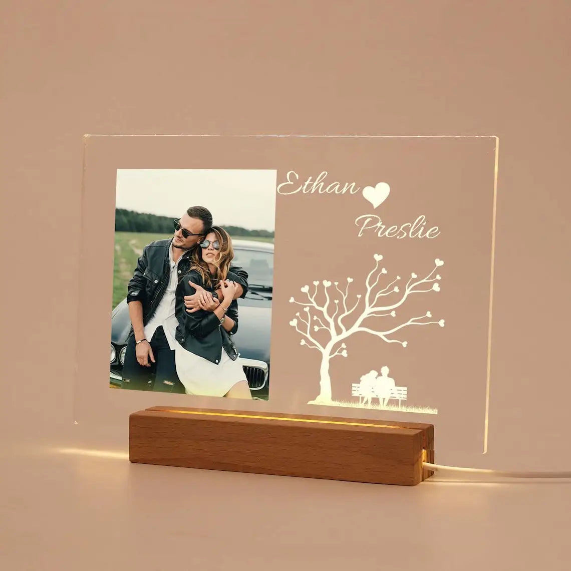 3D Night Light Custom Photo And Text