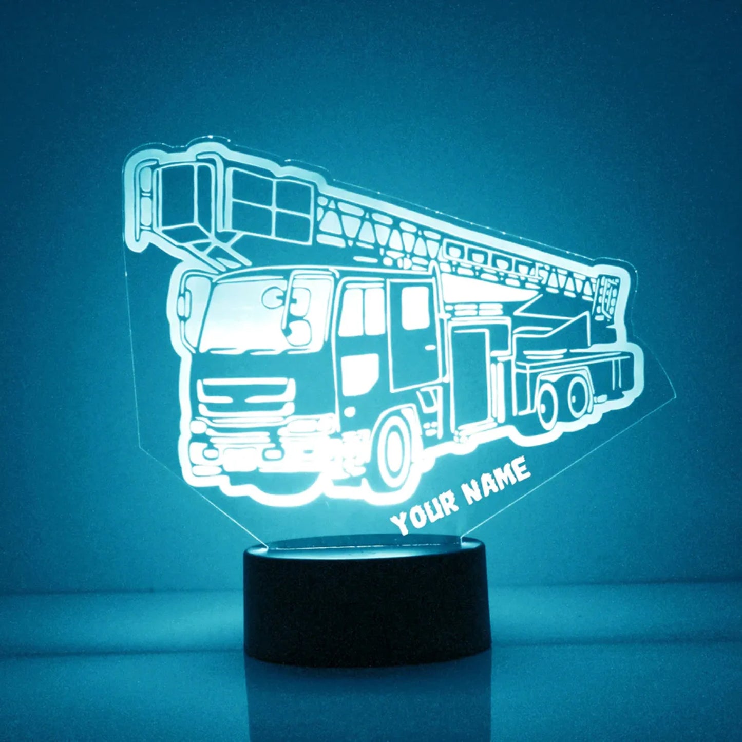 Personalized Car LED USB Night Light Custom Name Acrylic Lamp