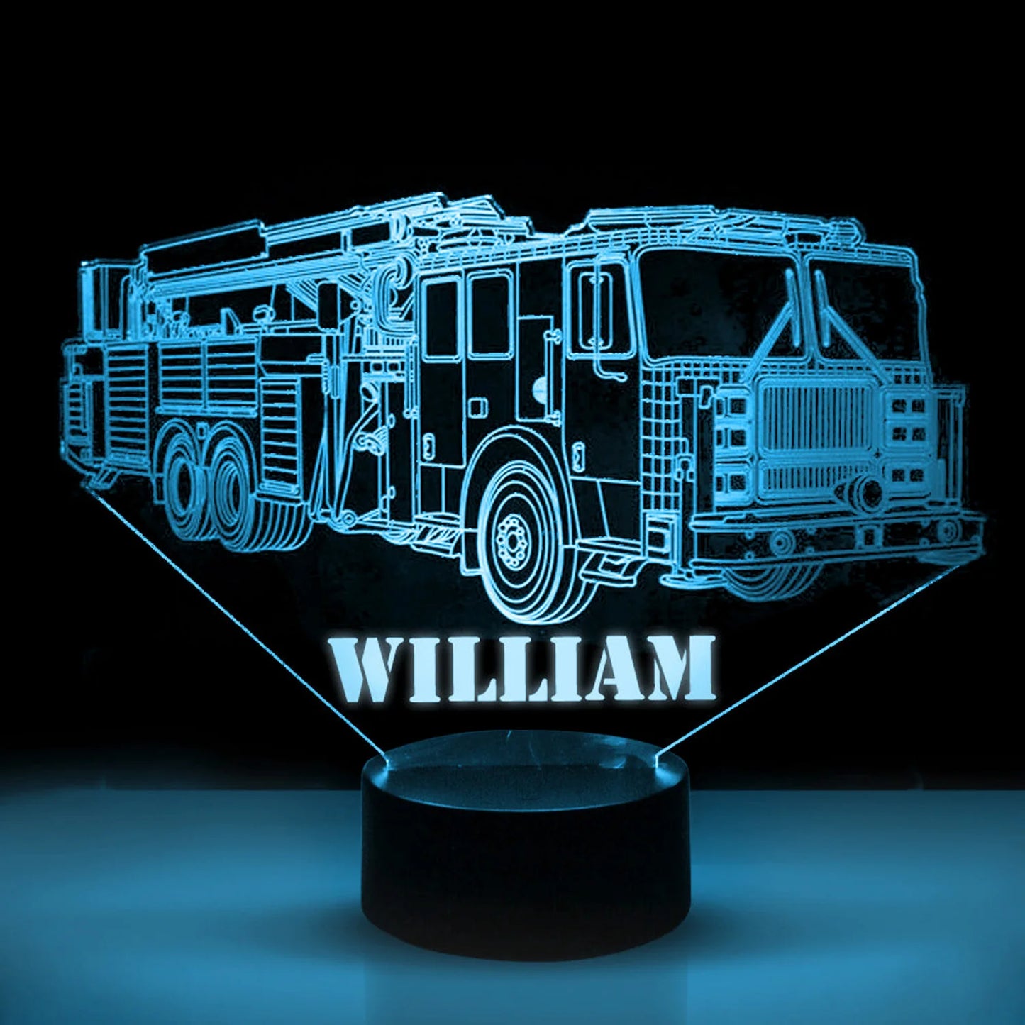 Personalized Car LED USB Night Light Custom Name Acrylic Lamp