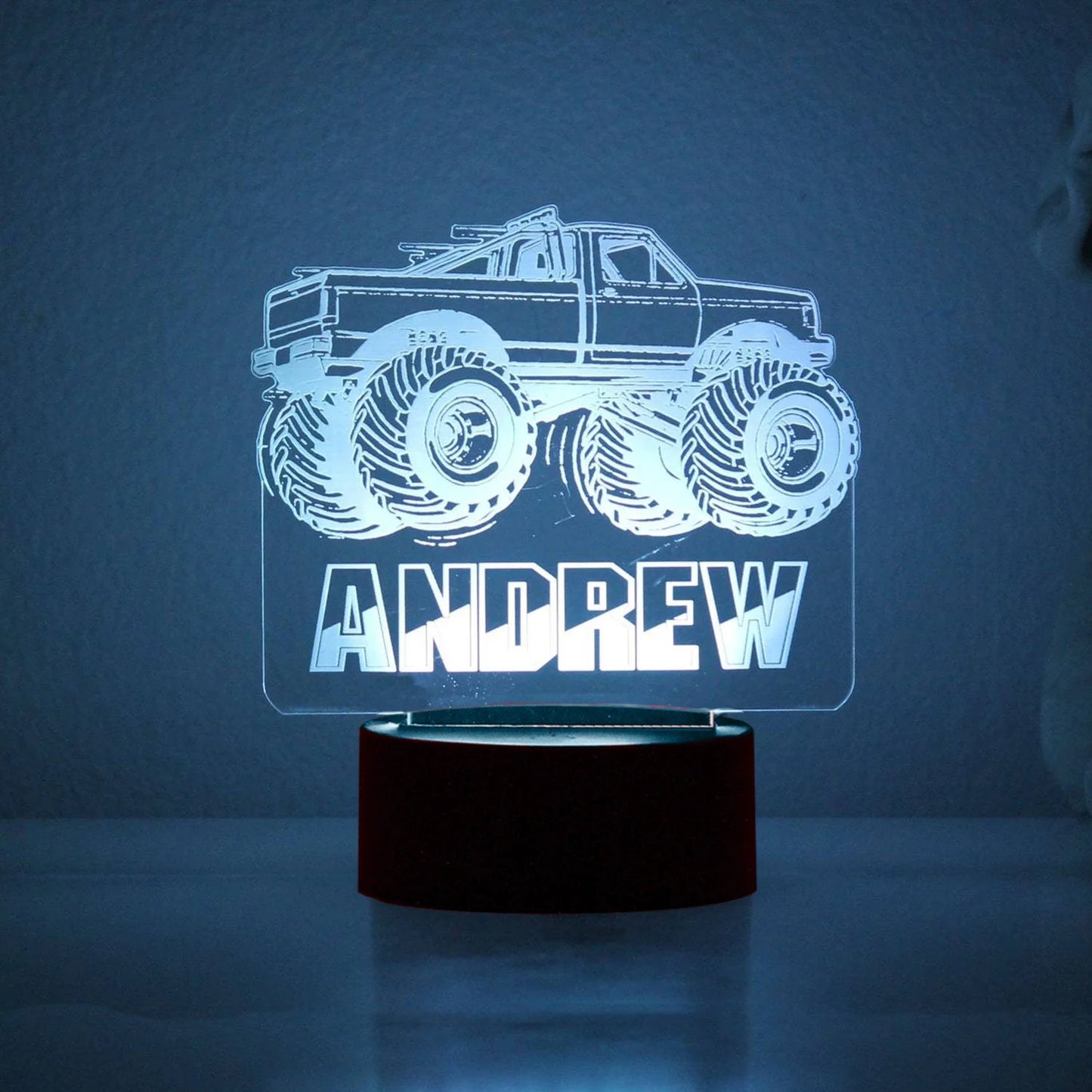 Personalized Car LED USB Night Light Custom Name Acrylic Lamp