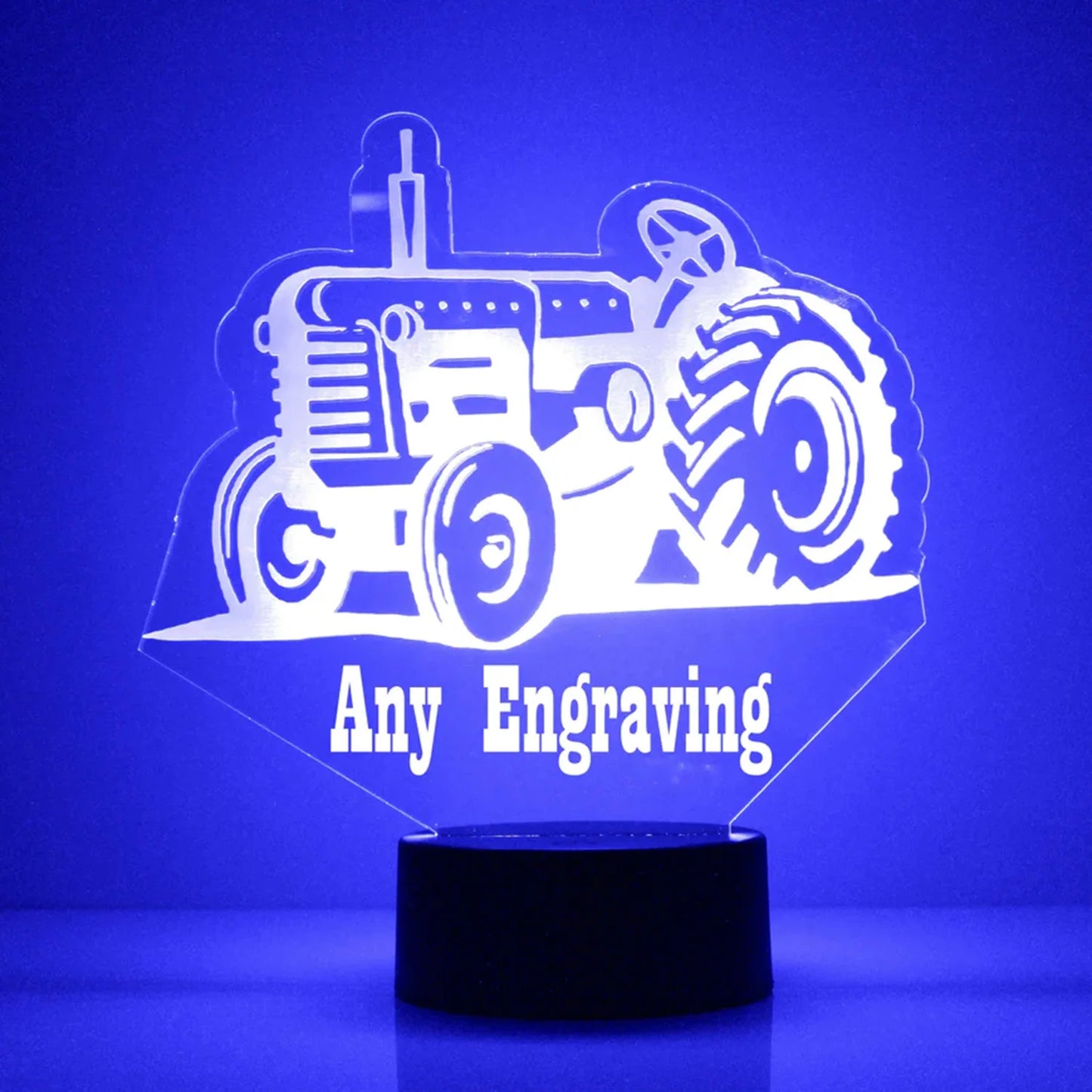 Personalized Car LED USB Night Light Custom Name Acrylic Lamp