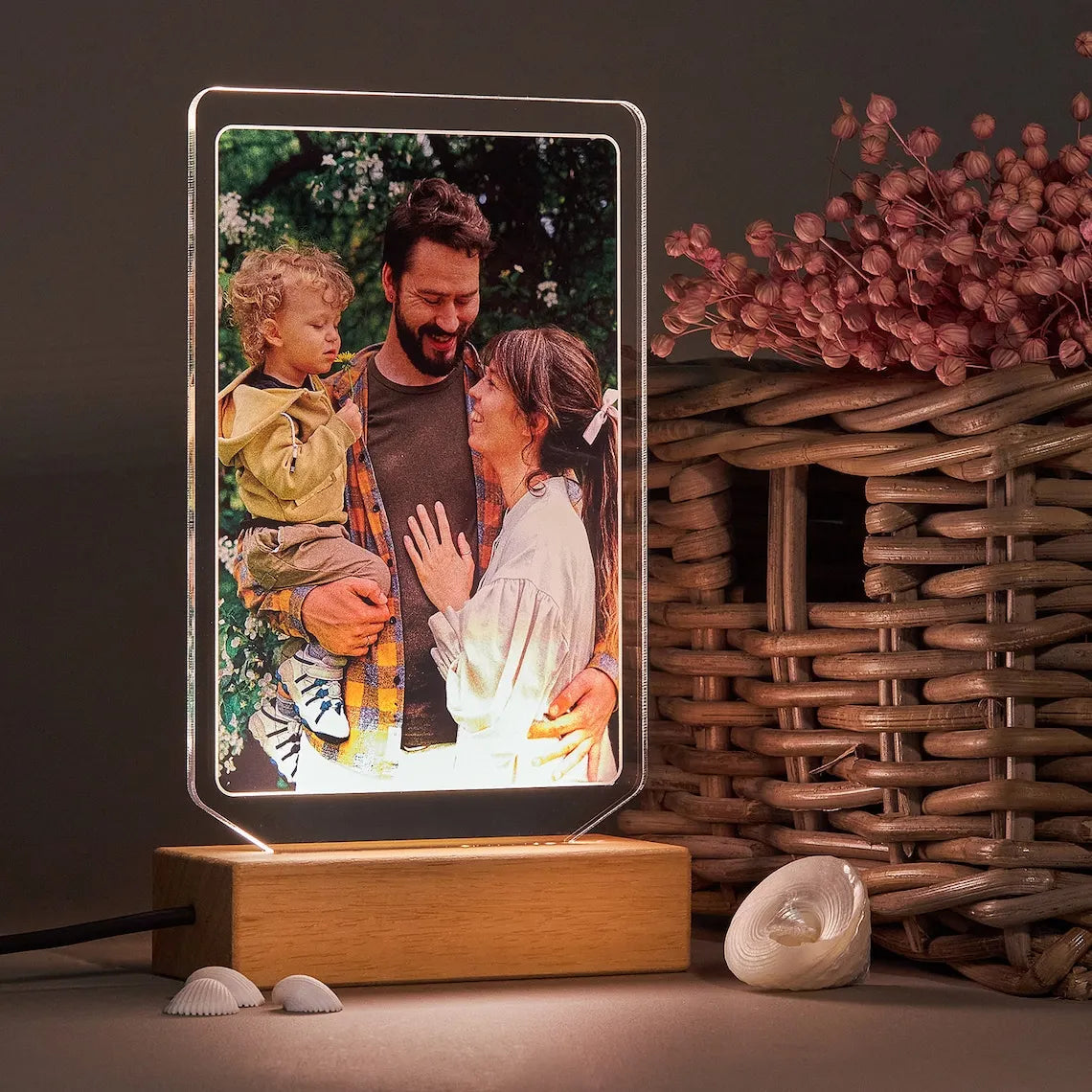 3D Night Light Custom Photo And Text