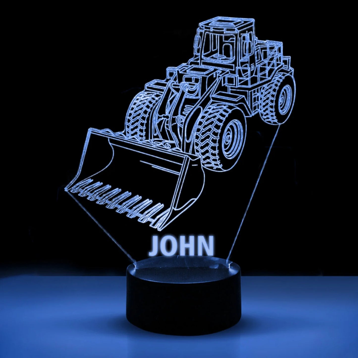 Personalized Car LED USB Night Light Custom Name Acrylic Lamp