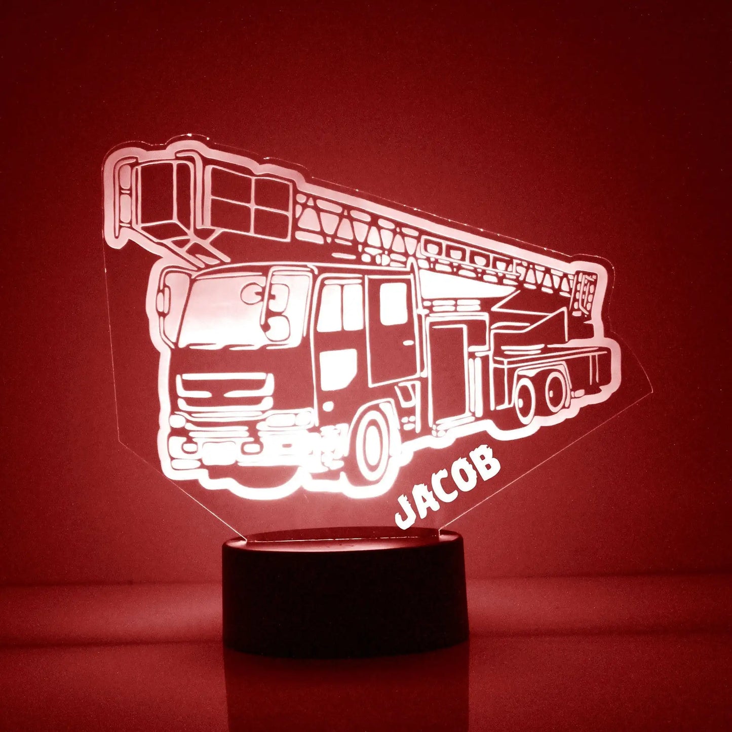 Personalized Car LED USB Night Light Custom Name Acrylic Lamp